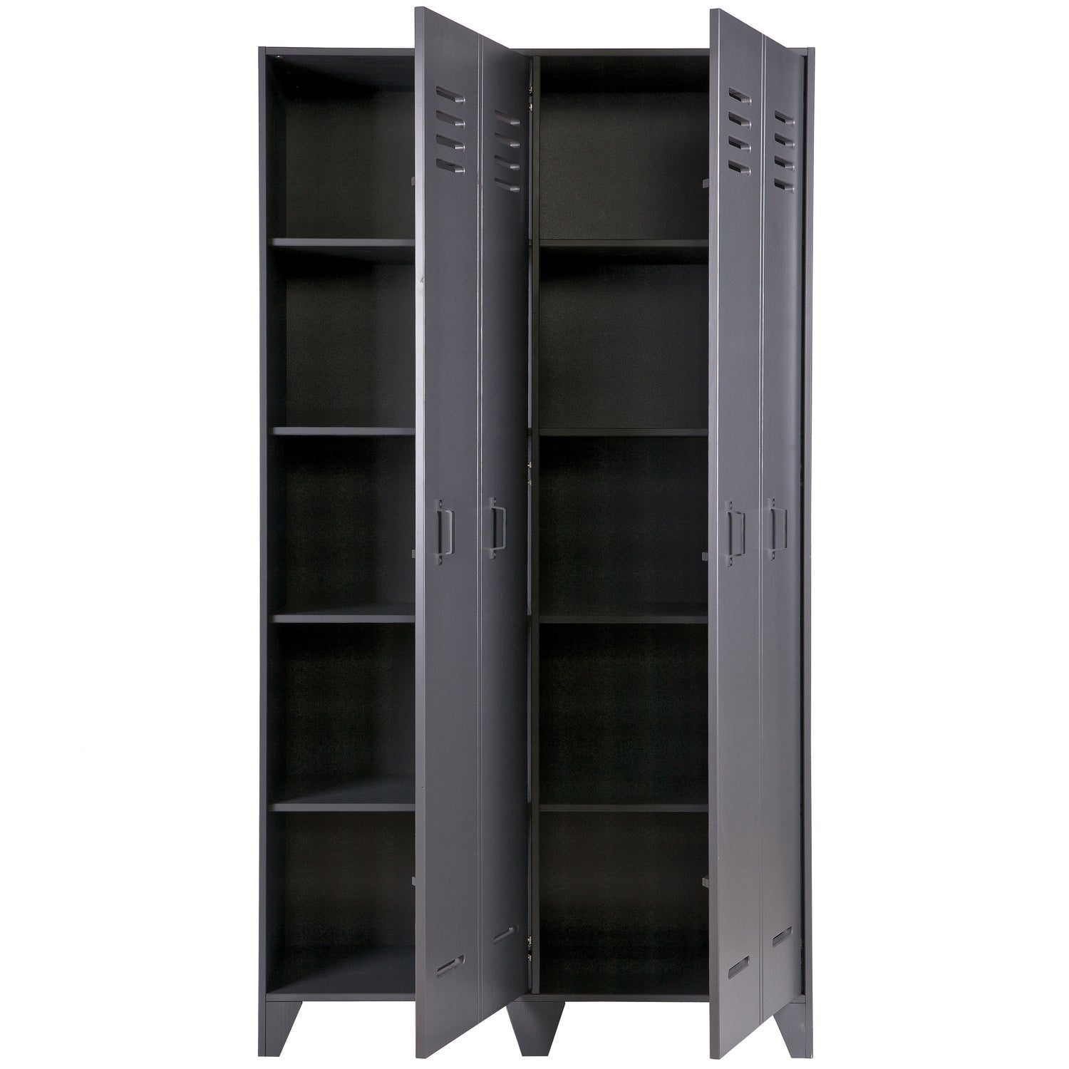 STIJN LOCKERCABINET STEEL GREY [fsc]