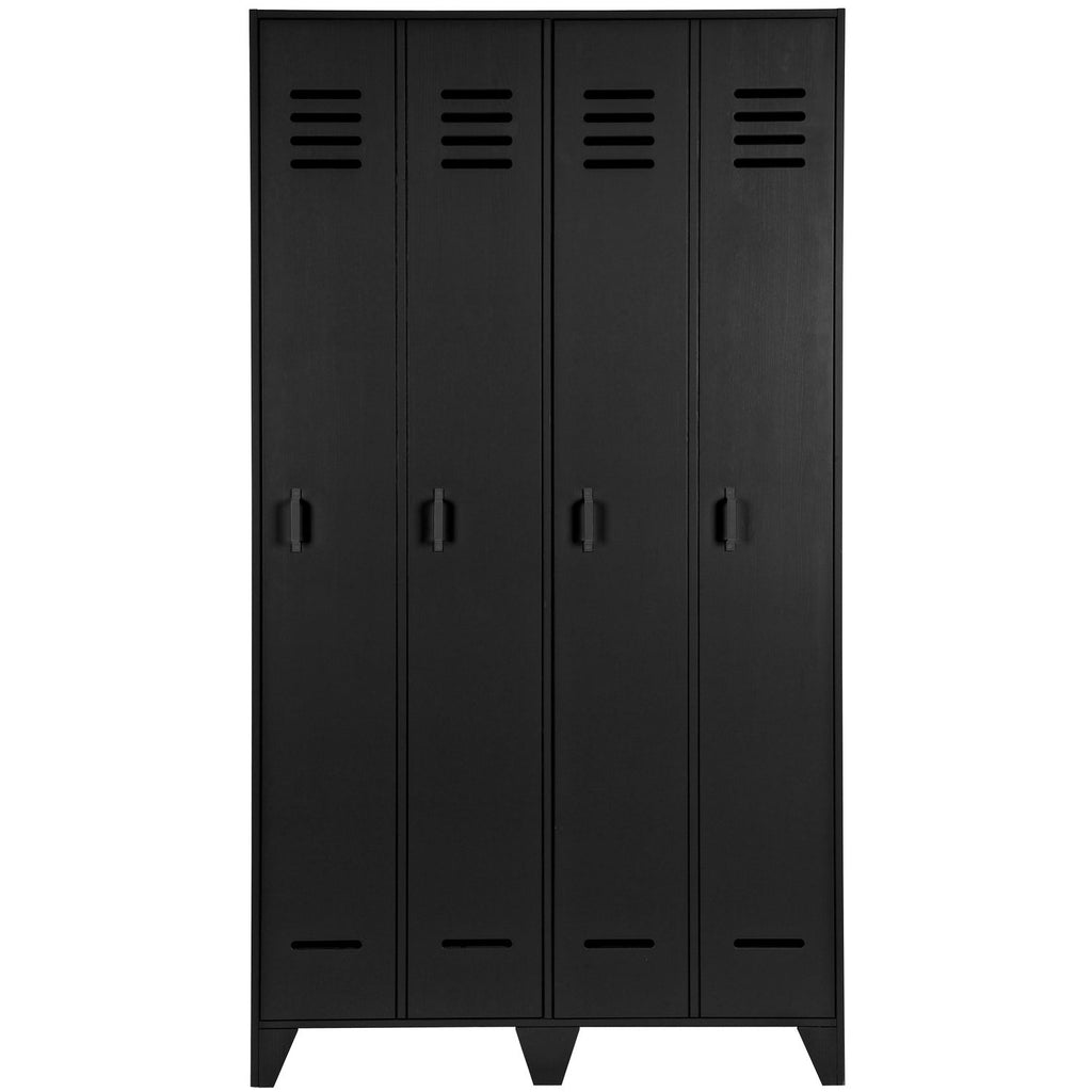 STIJN LOCKER CABINET BLACK [fsc]