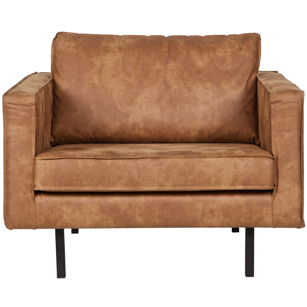 RODEO ARMCHAIR ECO LEATHER COGNAC