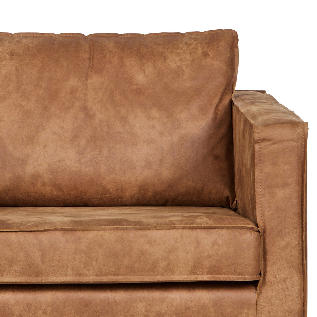 RODEO ARMCHAIR ECO LEATHER COGNAC