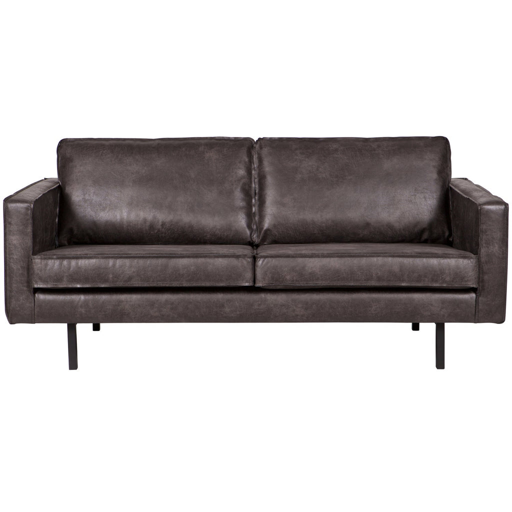RODEO 2.5-SEATER SOFA ECO LEATHER BLACK