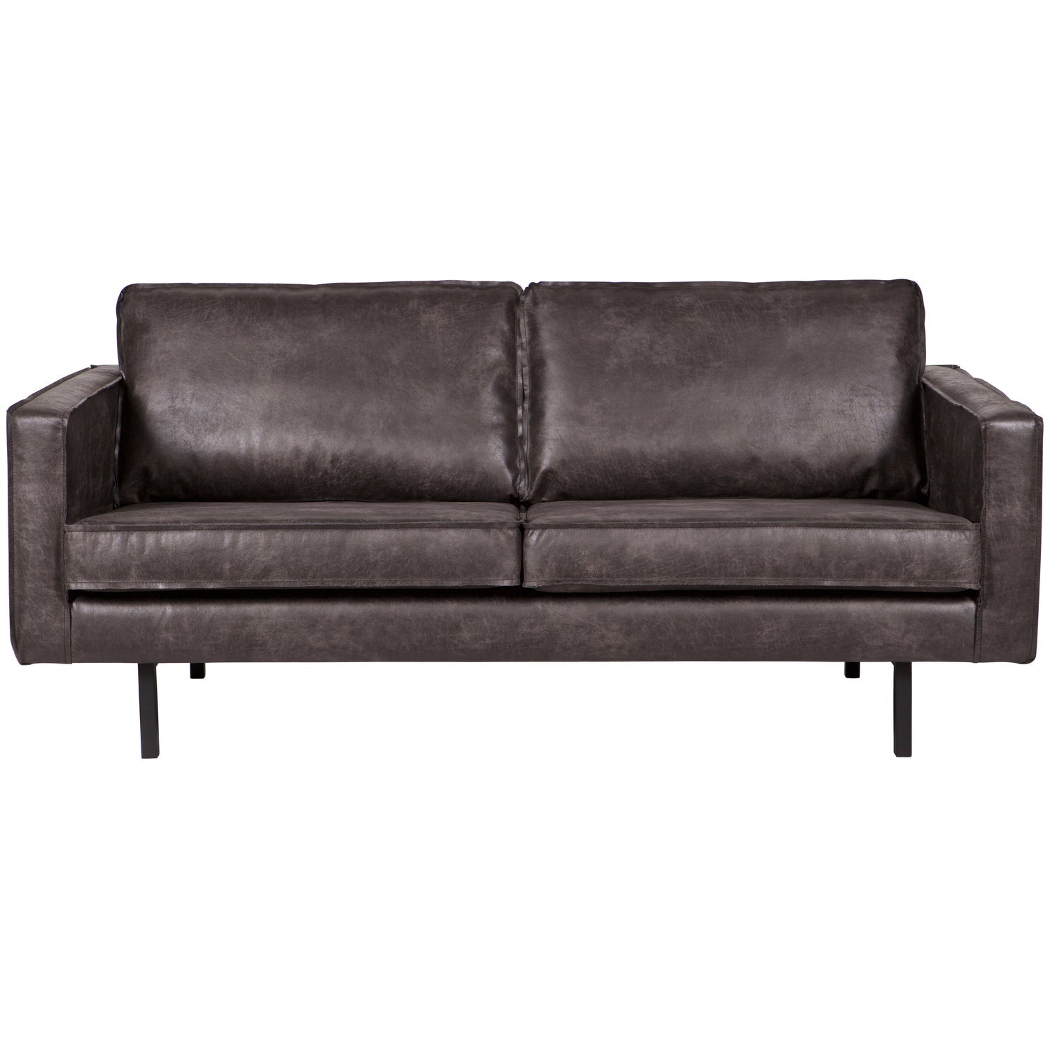 RODEO 2.5-SEATER SOFA ECO LEATHER BLACK