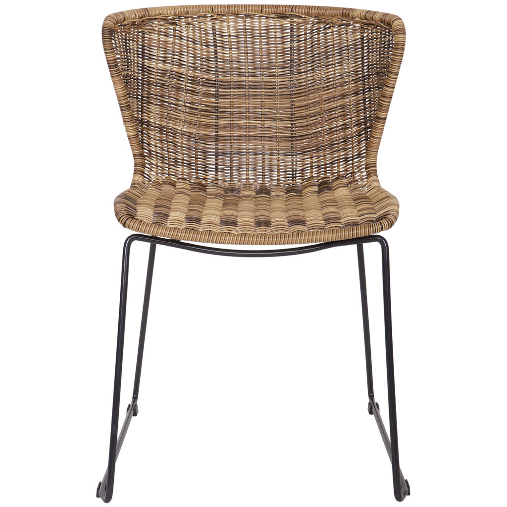 WINGS GARDEN CHAIR NATURAL - SET OF 2