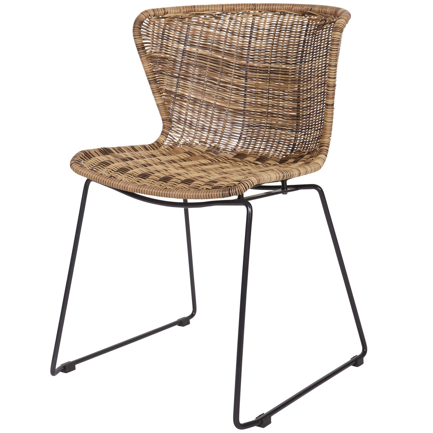 WINGS GARDEN CHAIR NATURAL - SET OF 2