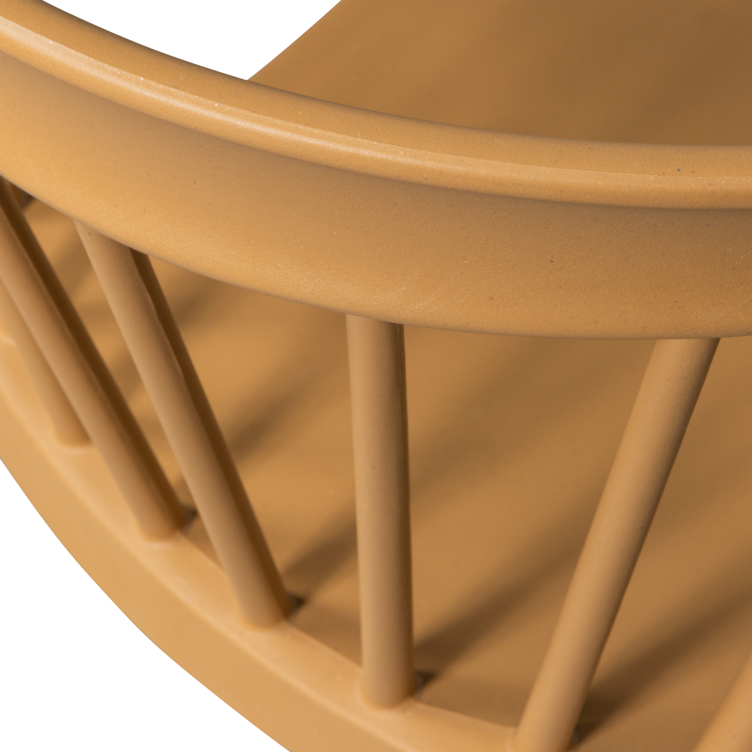 BLISS GARDEN CHAIR WITH BARS ORGANIC FIBER CARAMEL MELANGE