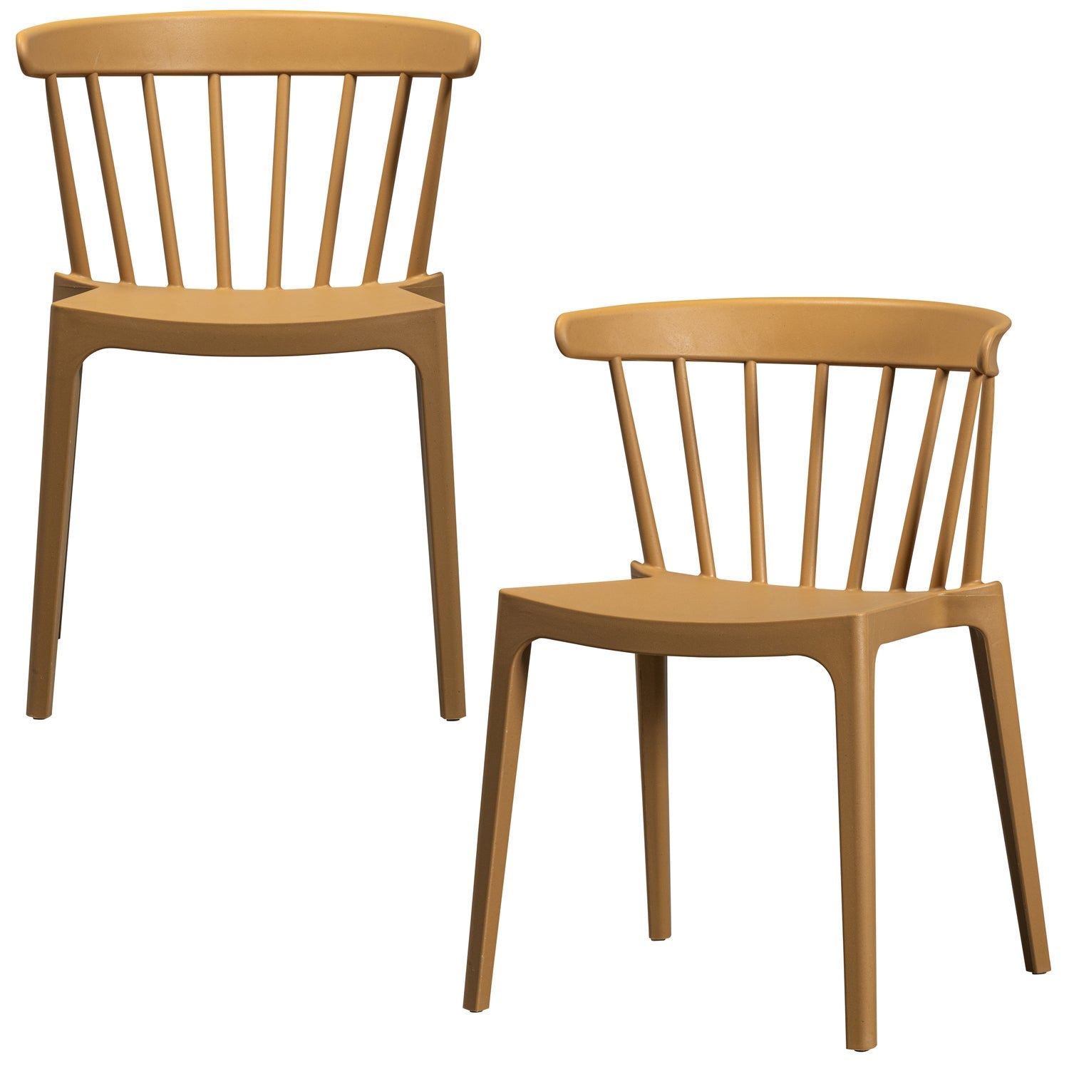 BLISS GARDEN CHAIR WITH BARS ORGANIC FIBER CARAMEL MELANGE
