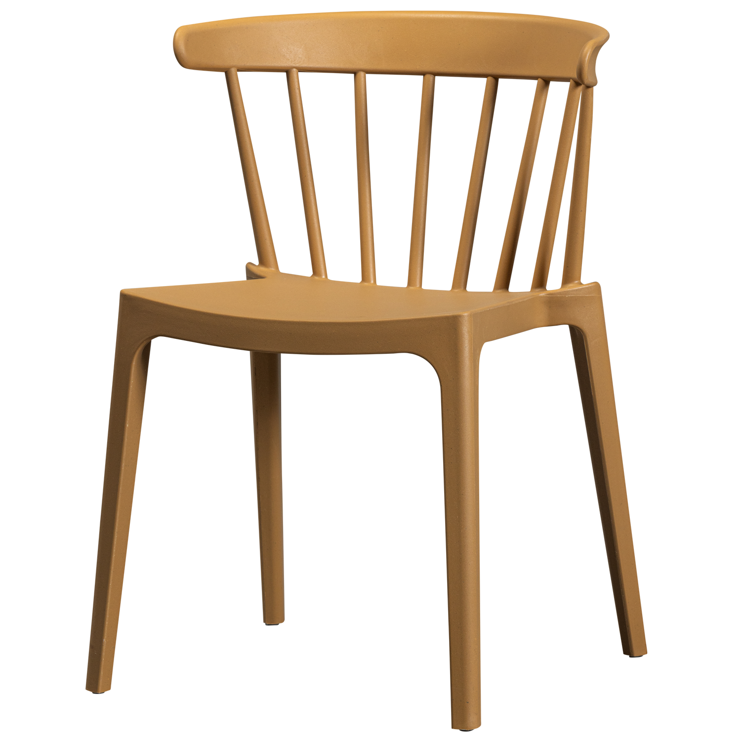 BLISS GARDEN CHAIR WITH BARS ORGANIC FIBER CARAMEL MELANGE