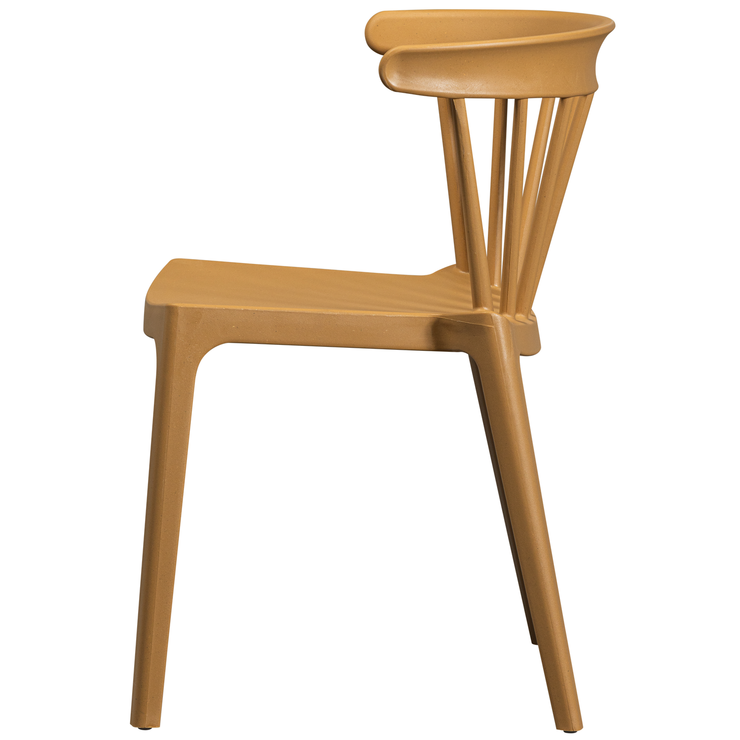 BLISS GARDEN CHAIR WITH BARS ORGANIC FIBER CARAMEL MELANGE