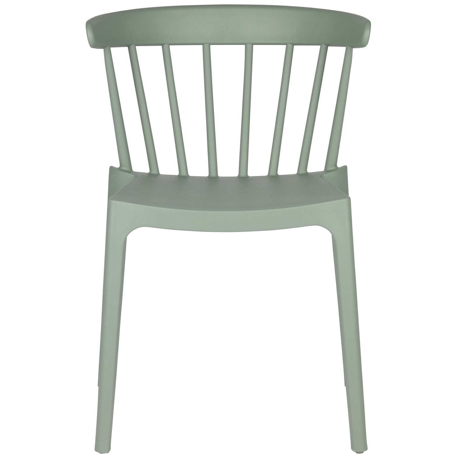 BLISS GARDEN CHAIR WITH BARS PLASTIC JADE GREEN