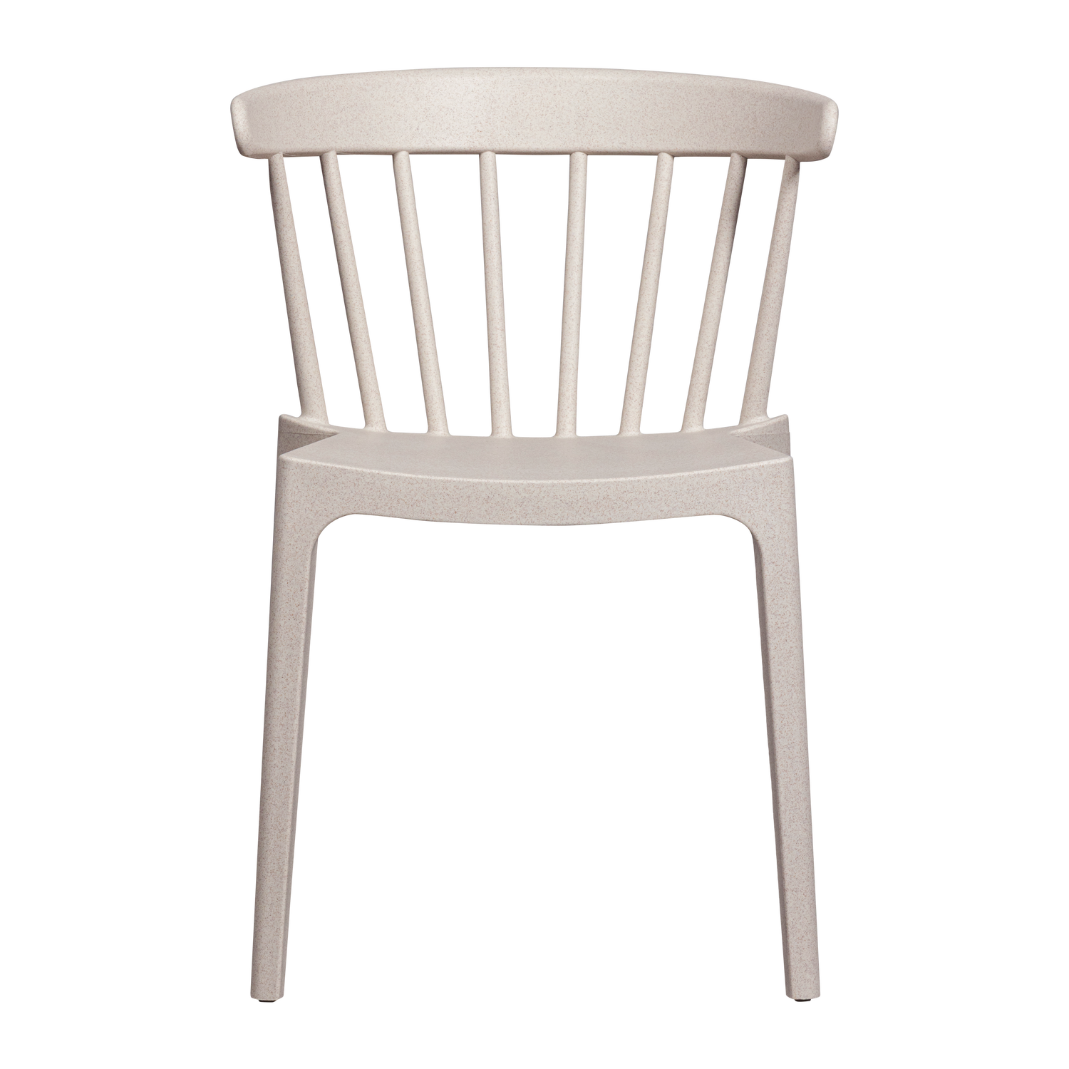 BLISS GARDEN CHAIR WITH BARS ORGANIC FIBER OFF WHITE MELANGE