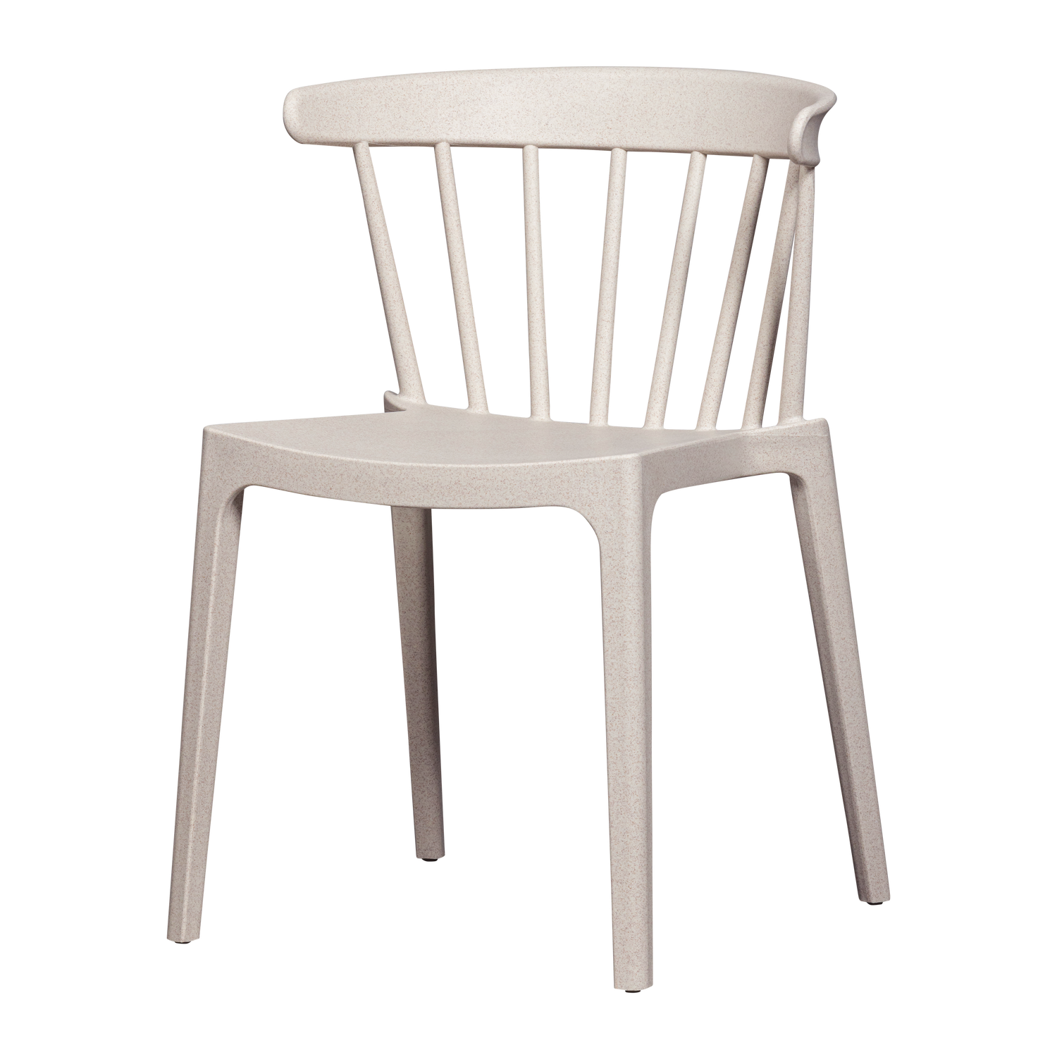 BLISS GARDEN CHAIR WITH BARS ORGANIC FIBER OFF WHITE MELANGE