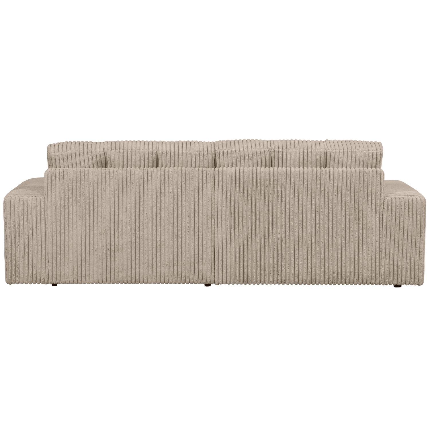 SECOND DATE 2-SEATER RIB FABRIC TRAVERTIN
