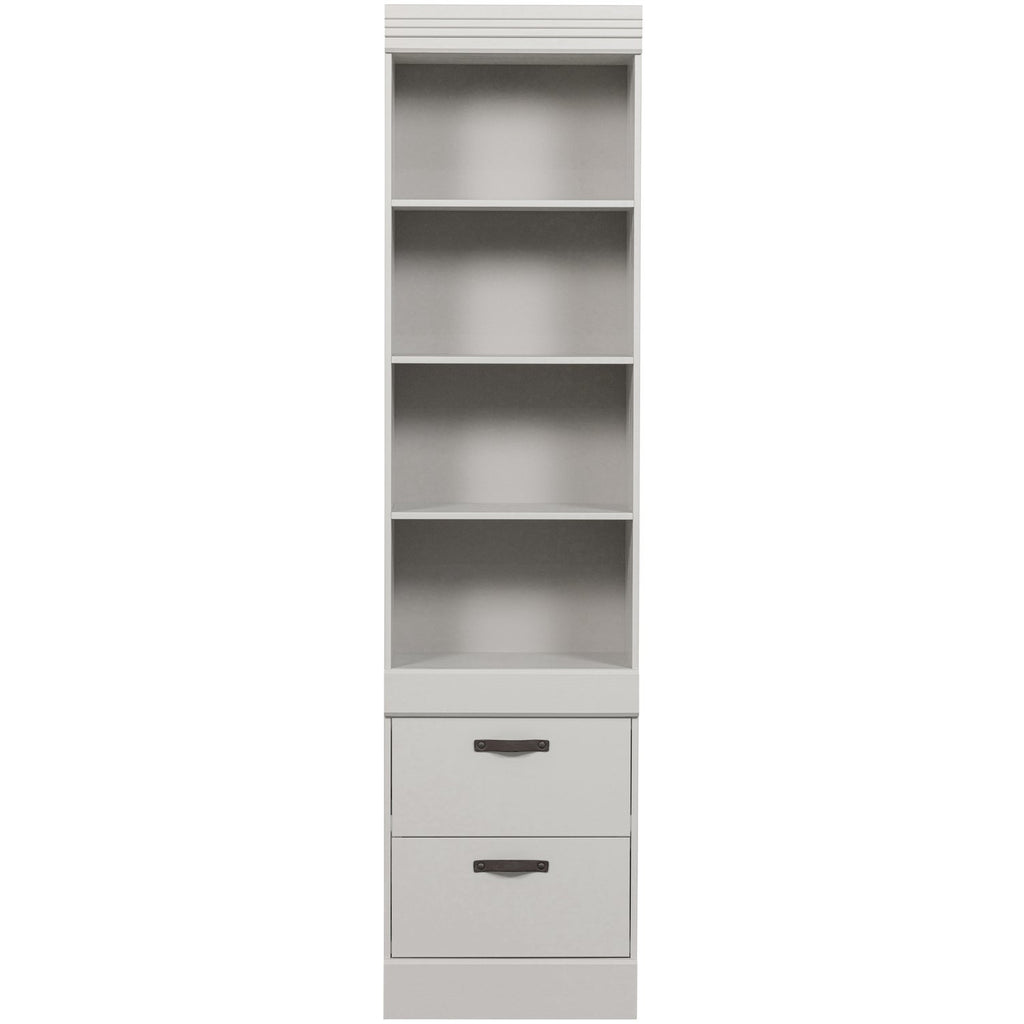 BOLD BOOKCASE PINE SNOW WHITE [fsc]