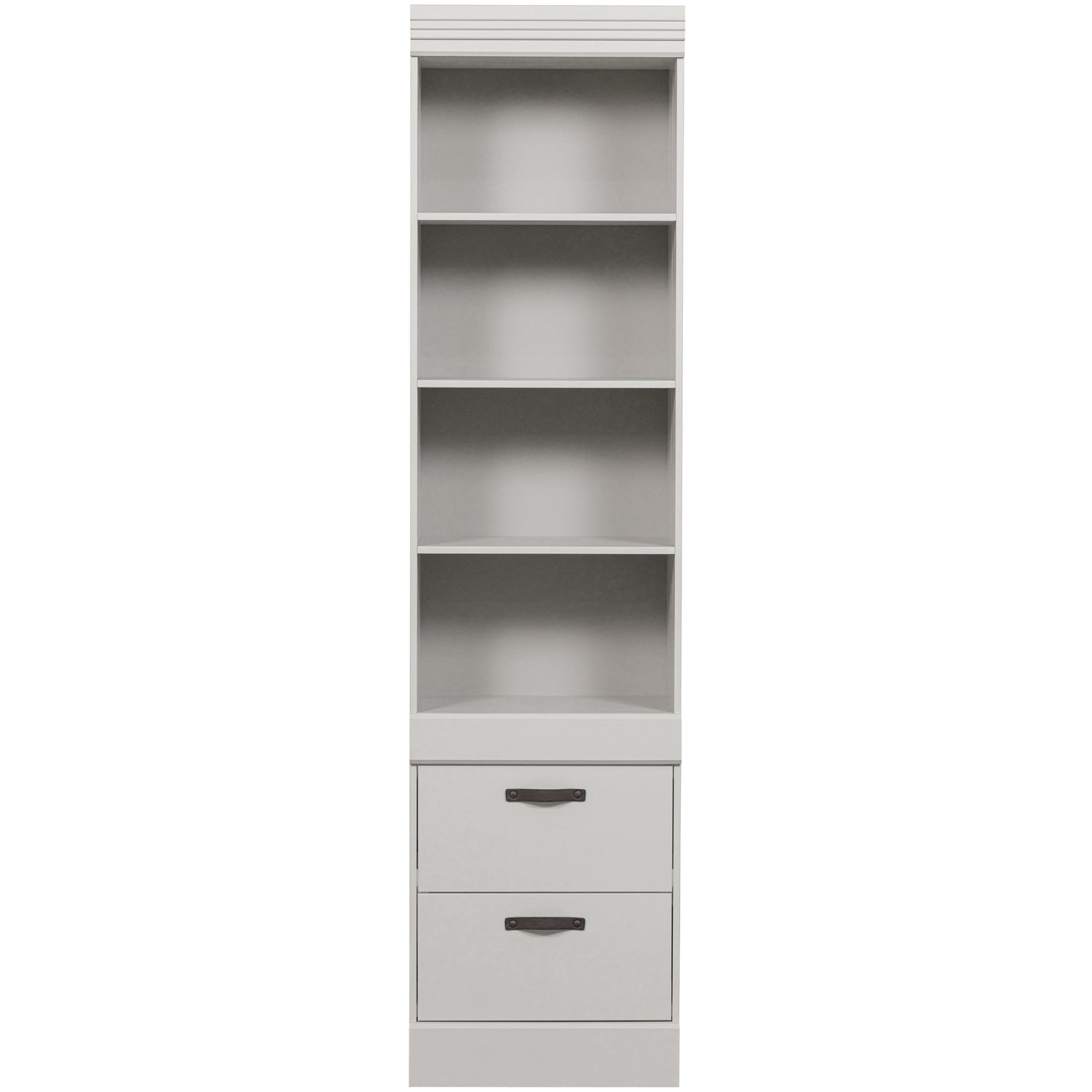 BOLD BOOKCASE PINE SNOW WHITE [fsc]