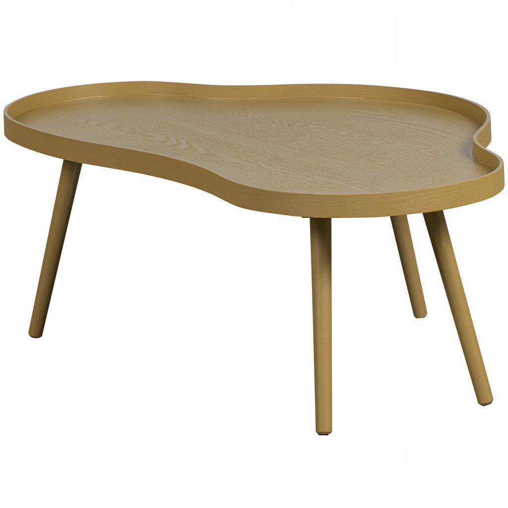 MAE SIDE TABLE ORGANIC OBLONG WOOD ALPACA