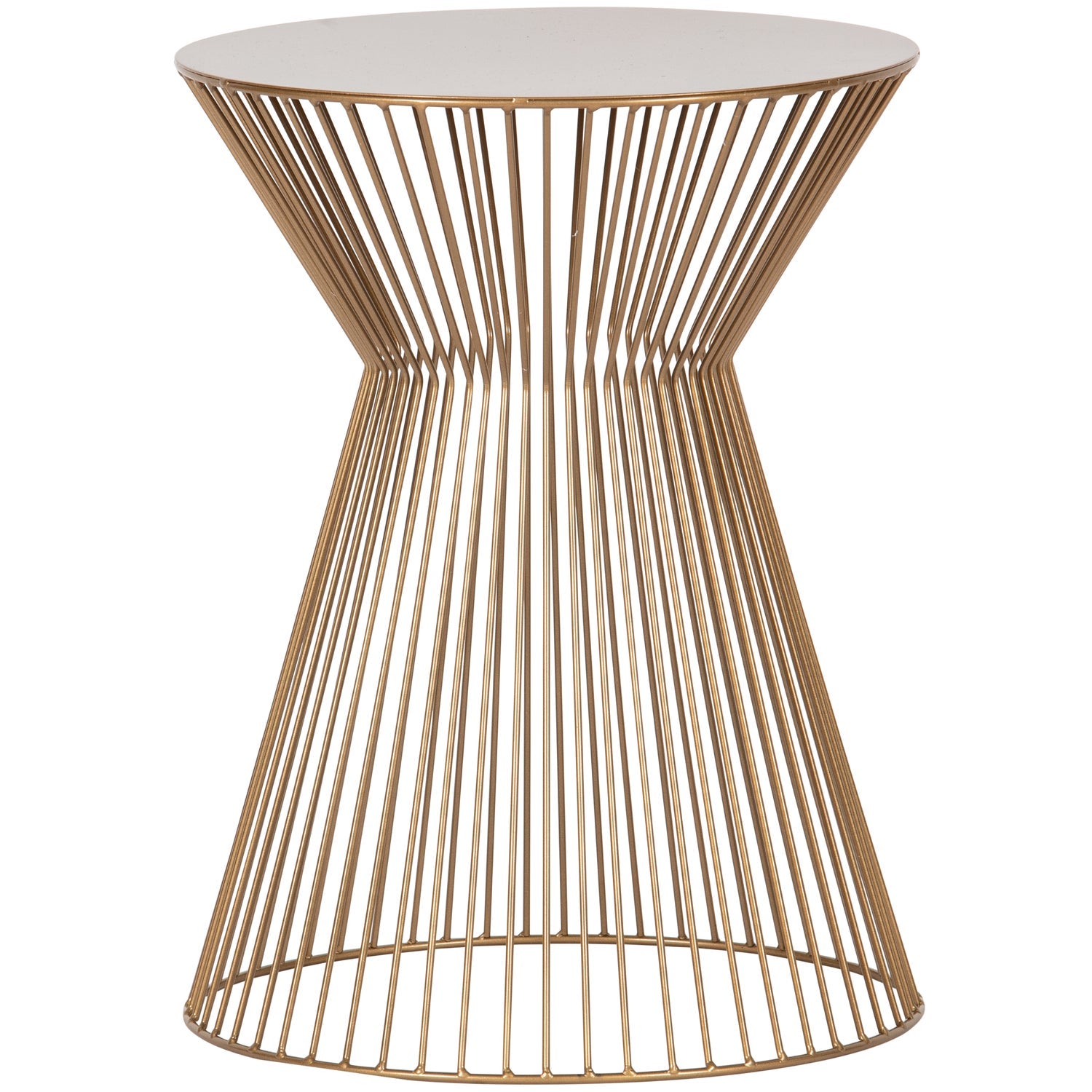 SUUS SIDETABLE METAL GOLD