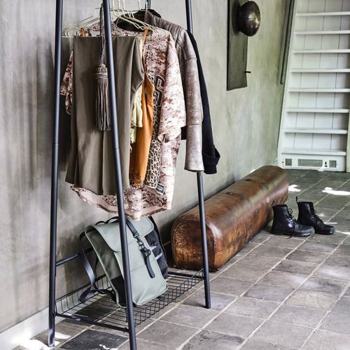 JOVI CLOTHES RACK METAL BLACK