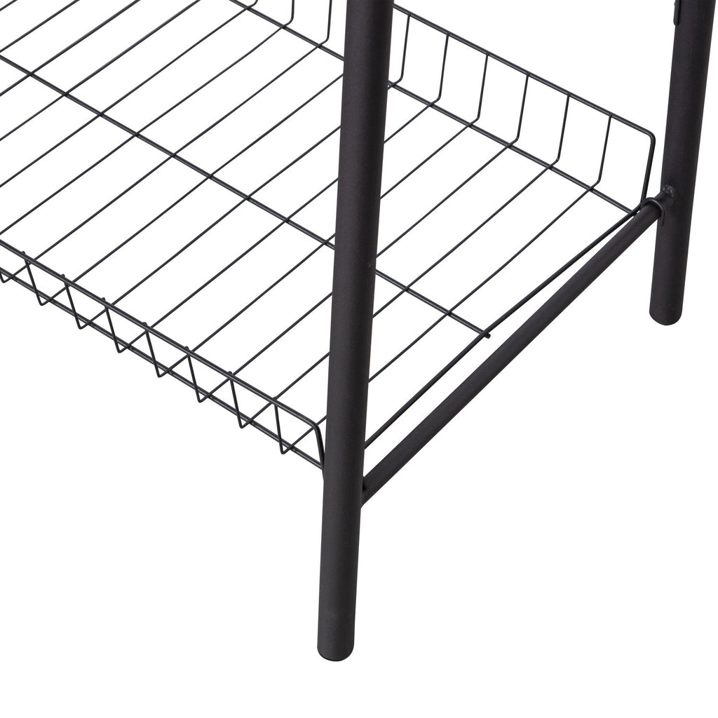 JOVI CLOTHES RACK METAL BLACK