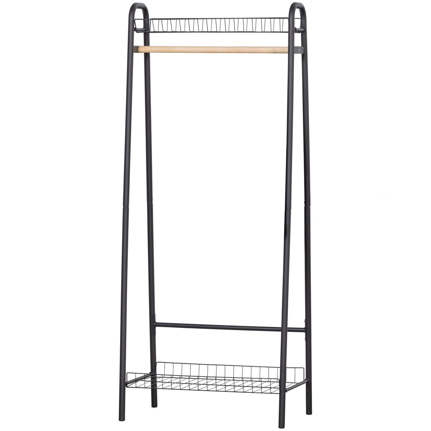 JOVI CLOTHES RACK METAL BLACK
