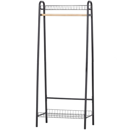 JOVI CLOTHES RACK METAL BLACK