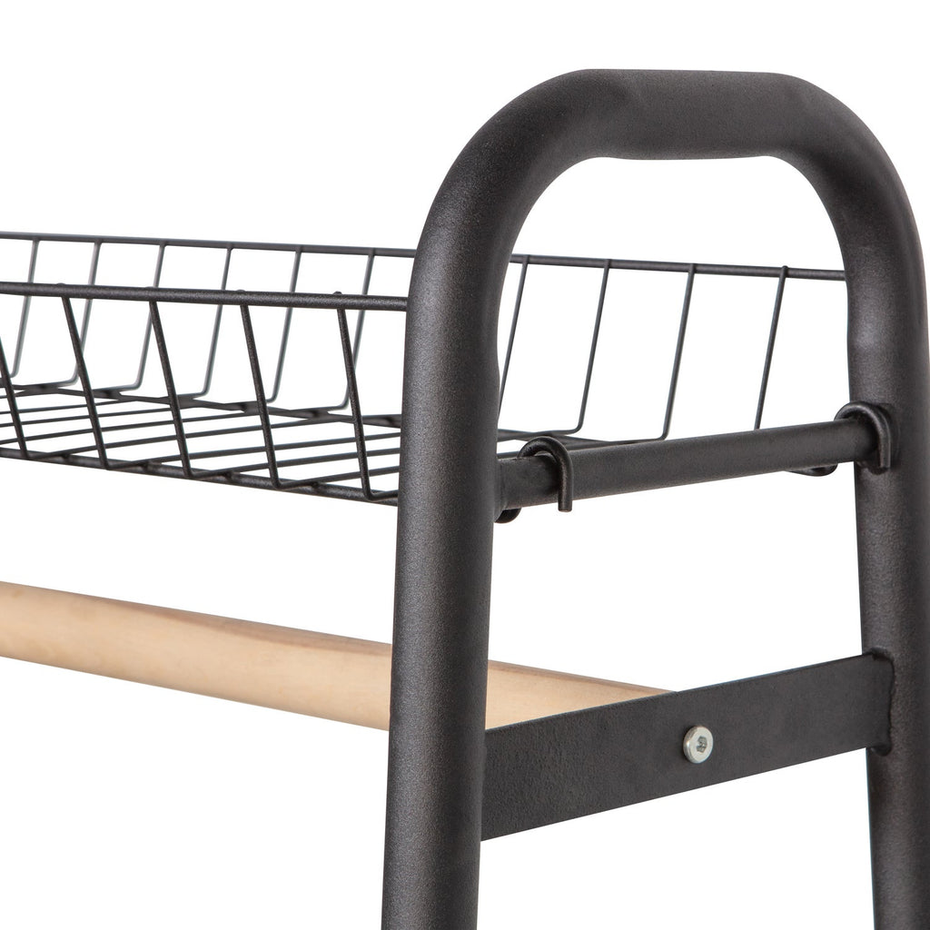 JOVI CLOTHES RACK METAL BLACK