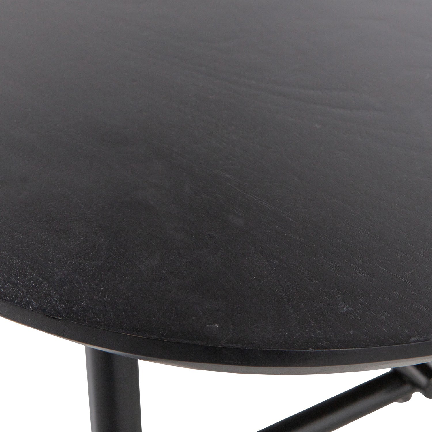 ELEGANCE COFFEE TABLE MANGO WOOD/METAL BLACK