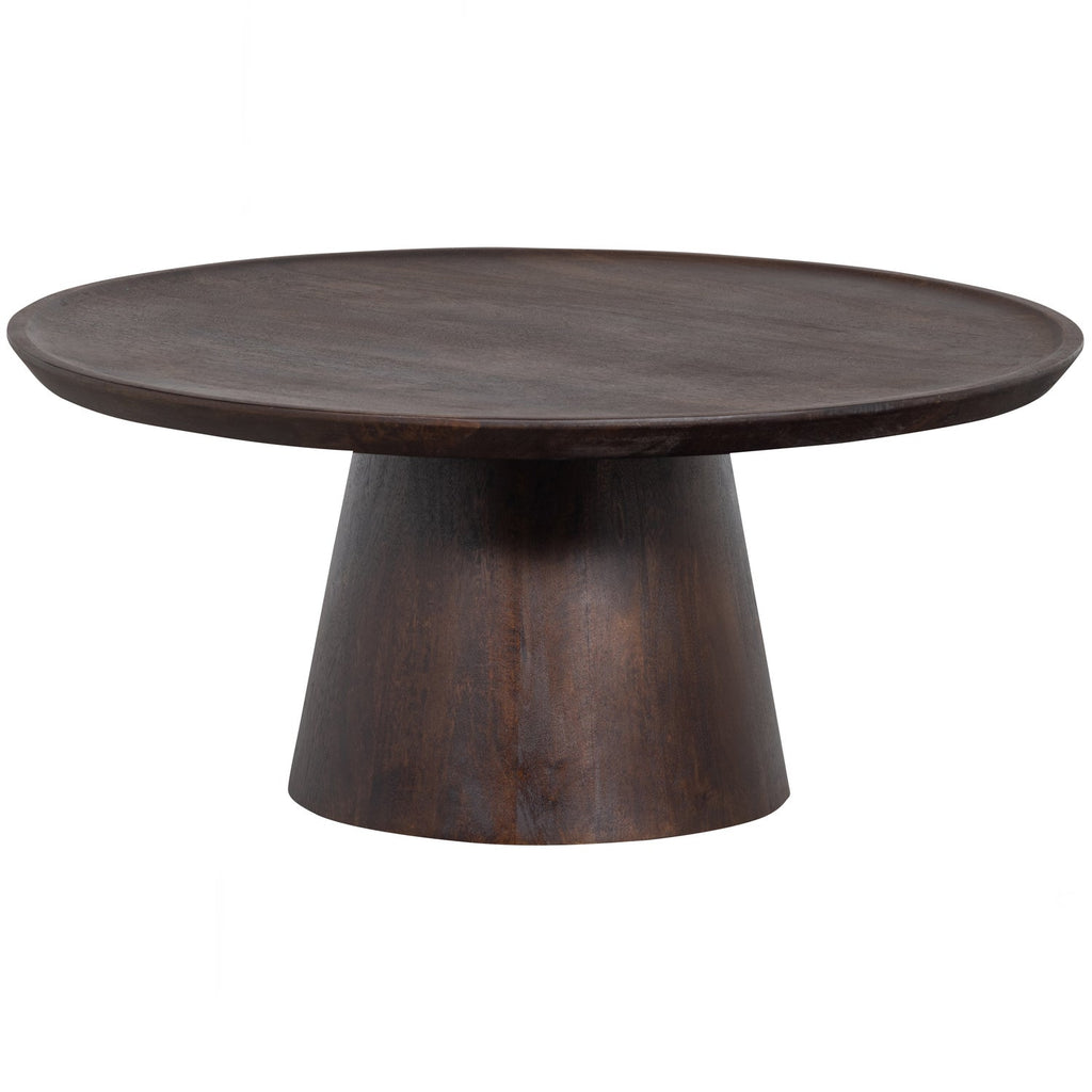 COFFEE A GOGO SIDETABLE MANGO WOOD WALNUT