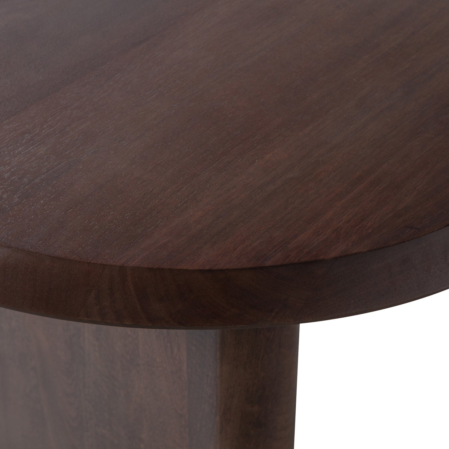 ELLIPS DINING TABLE MANGO WOOD WALNUT