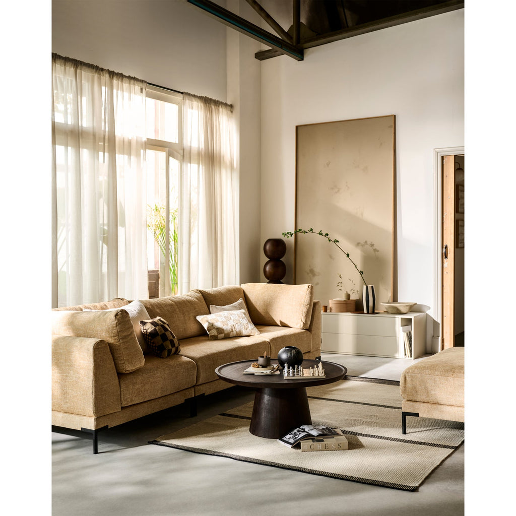 COFFEE A GOGO SIDETABLE MANGO WOOD WALNUT