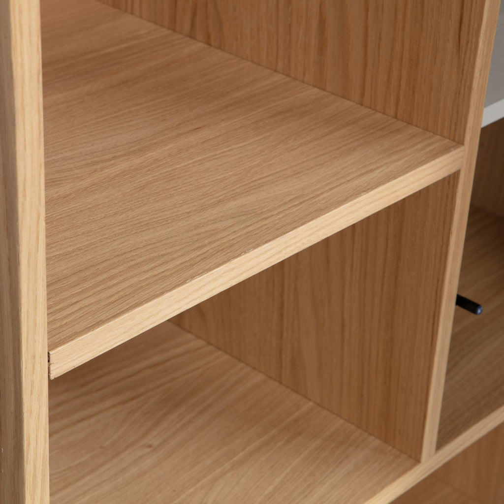 MODULAIR UPPER CABINET 77CM OAK NATURAL MATT [fsc]