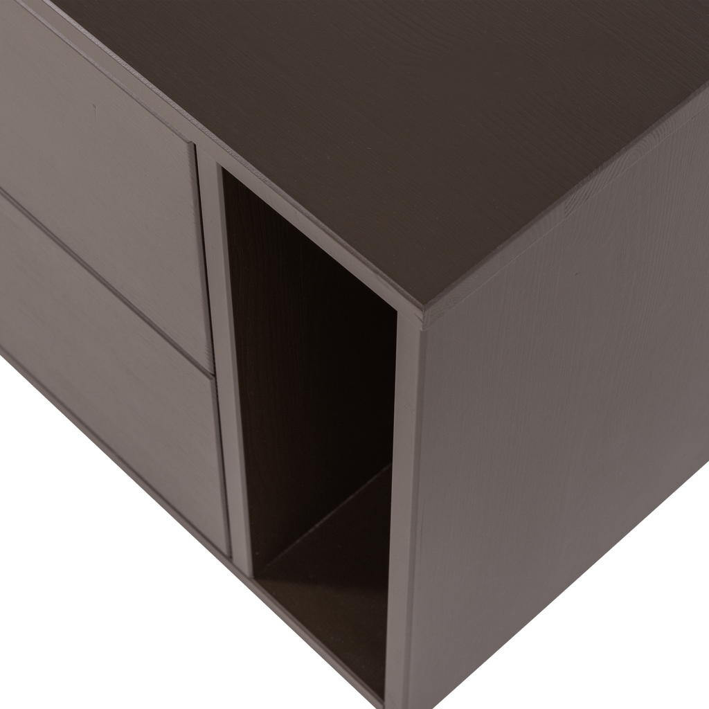 SETTLE DOWN TV UNIT 200CM PINE MID BROWN [fsc]