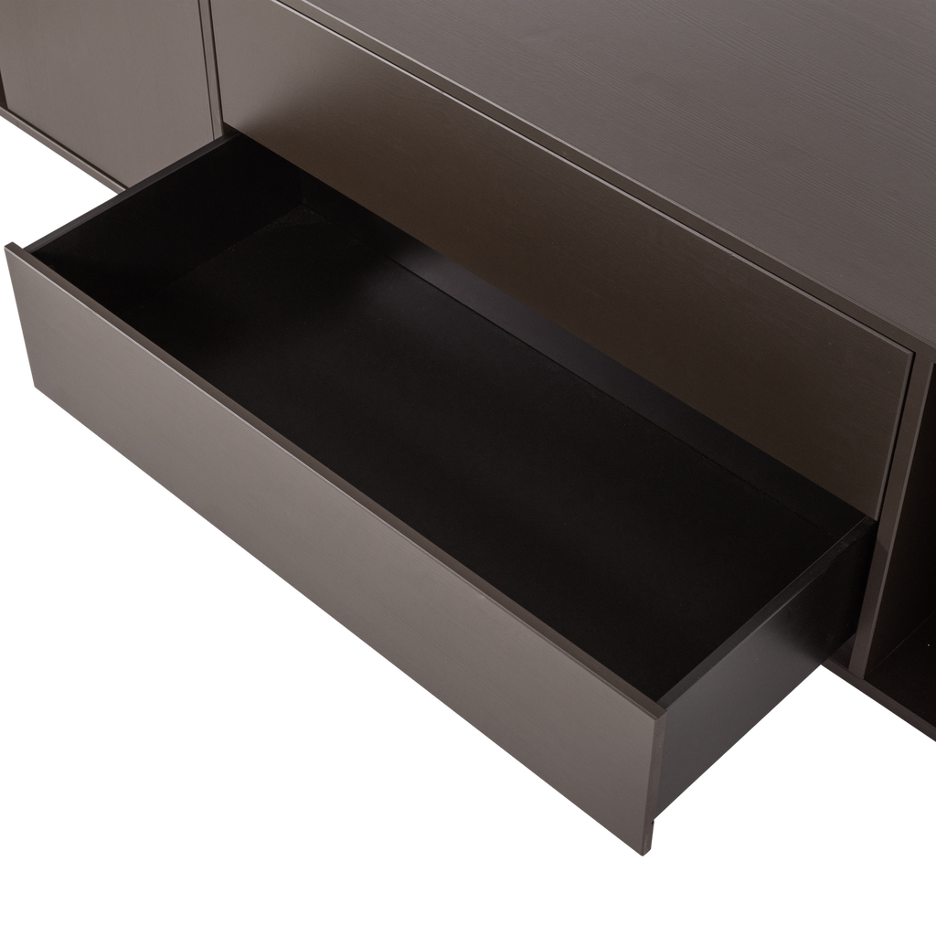 SETTLE DOWN TV UNIT 200CM PINE MID BROWN [fsc]