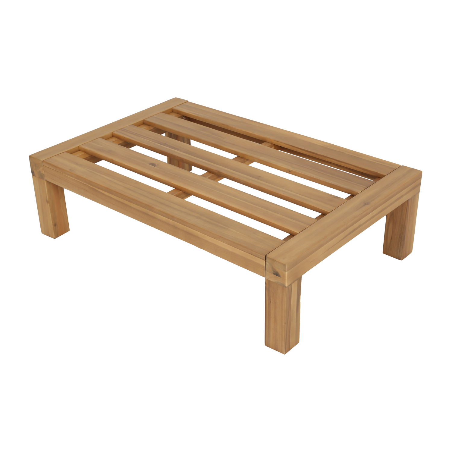 RELAX GARDEN FOOTSTOOL/SIDETABLE ACACIA WOOD NATURAL [fsc]