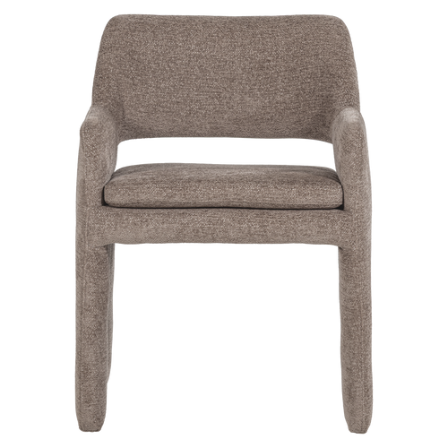 BIGFOOT DINING CHAIR CHENILLE TAUPE [fsc]