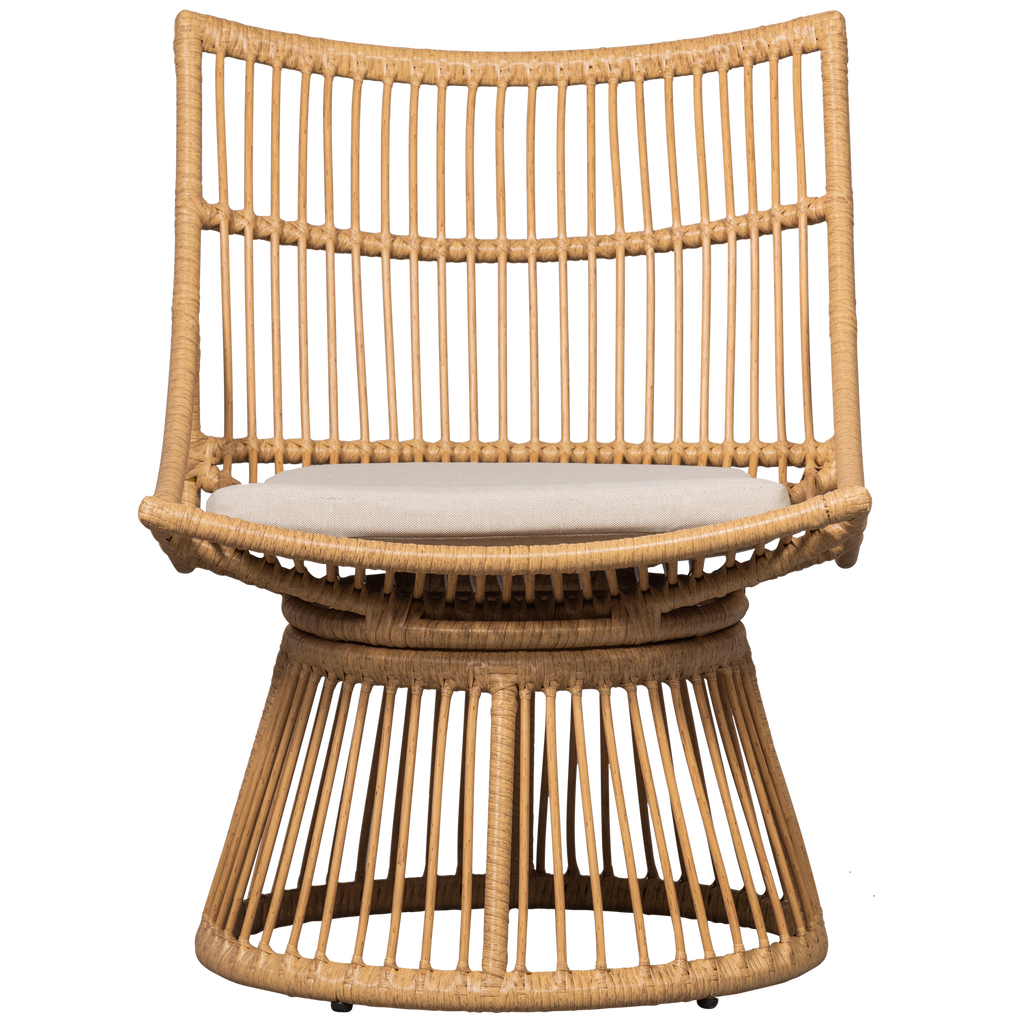 ALATNA GARDEN CHAIR WICKER NATURAL
