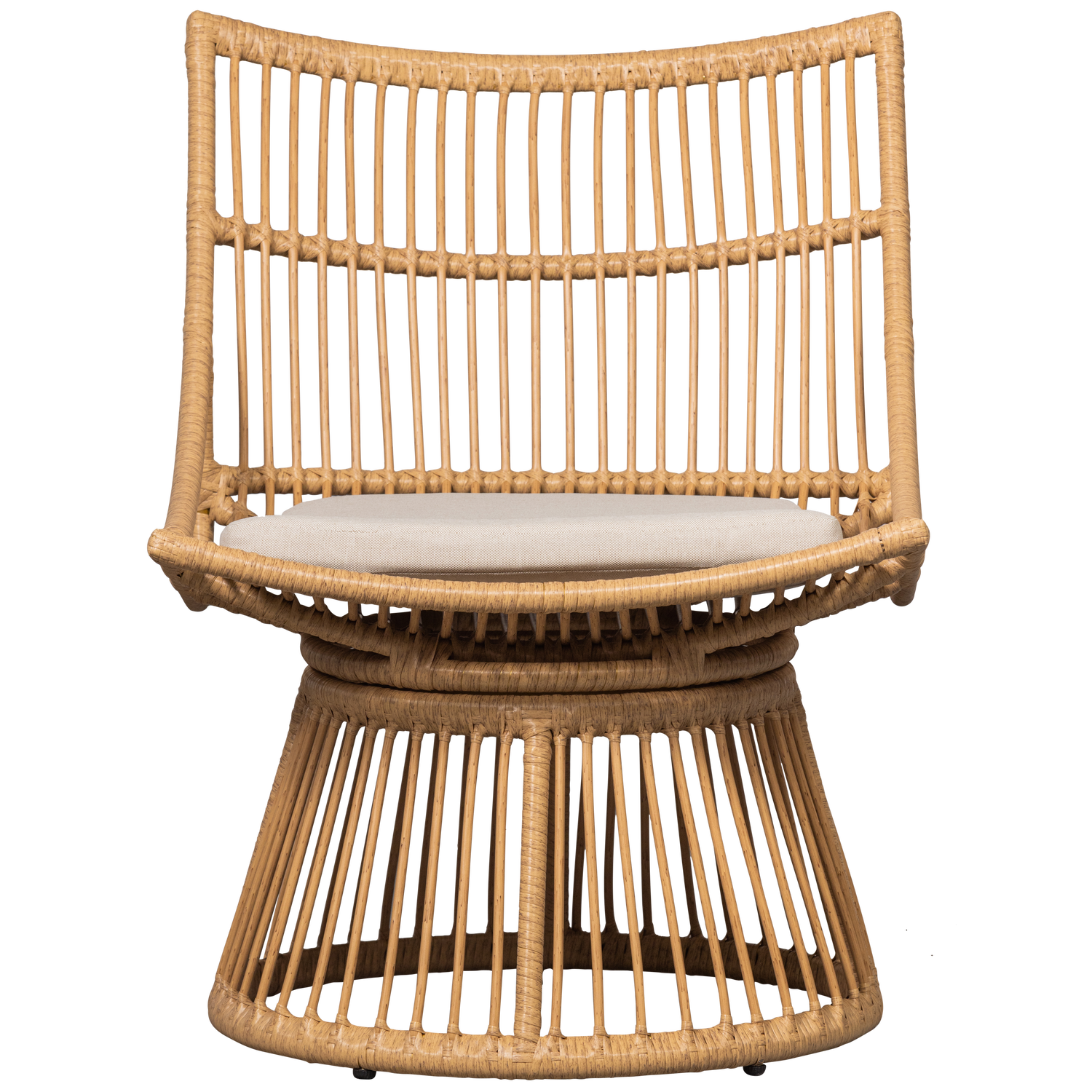 ALATNA GARDEN CHAIR WICKER NATURAL