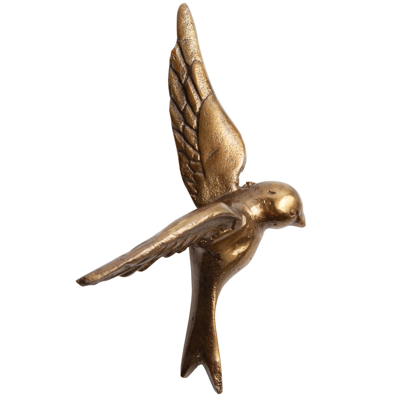 AVALER TOO BIRDS METAL ANTIQUE BRASS - SET OF 3