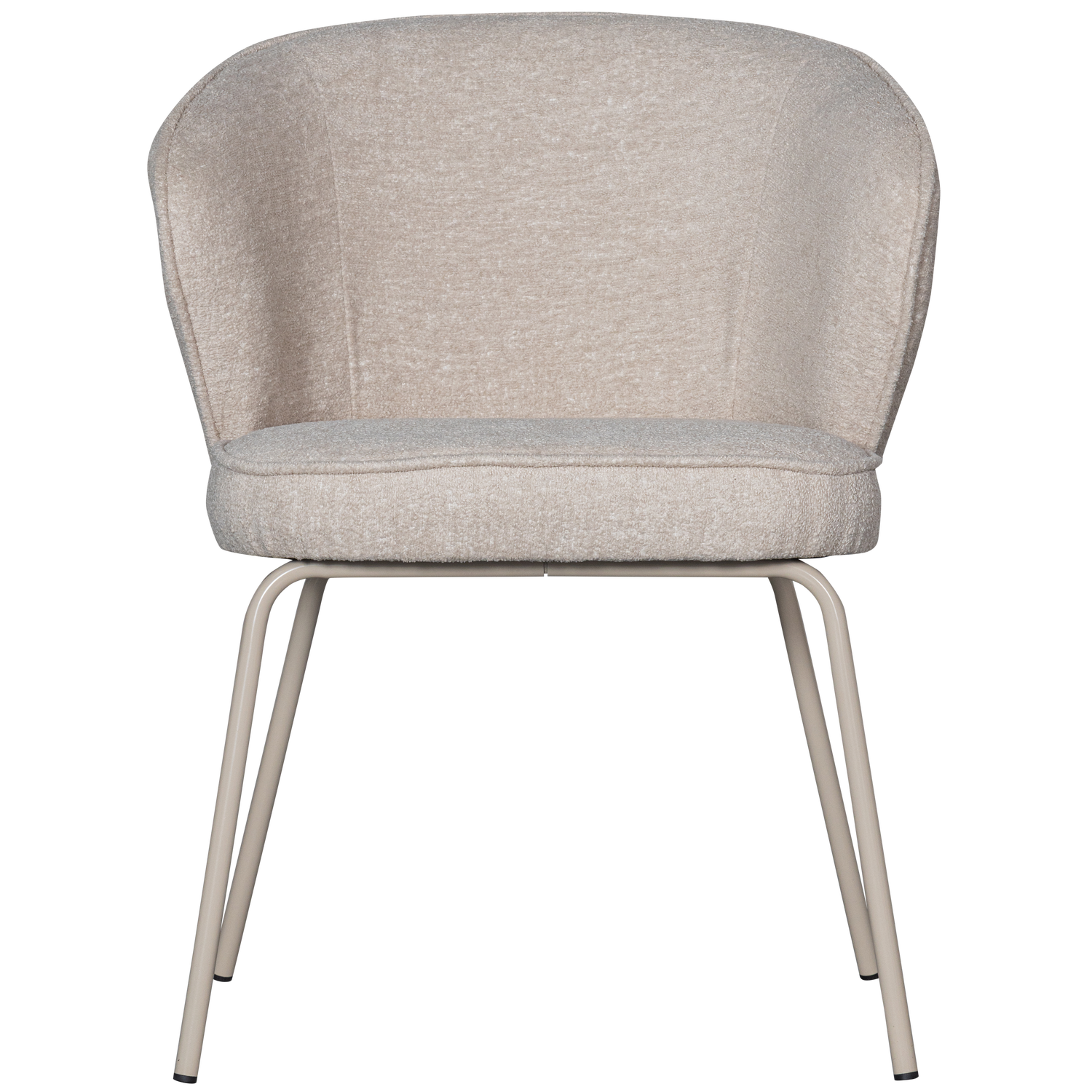 ADMIT DINING CHAIR WOVEN FABRIC PEBBLE