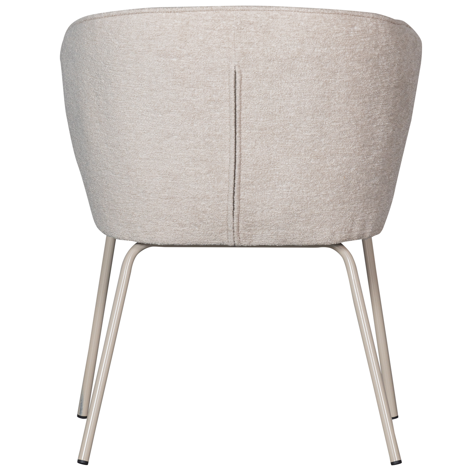 ADMIT DINING CHAIR WOVEN FABRIC PEBBLE