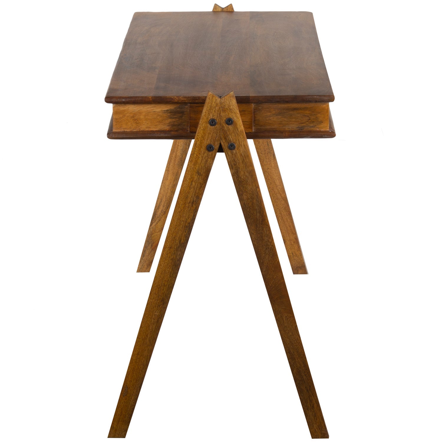 COMPARTMENT DESK ACACIA WOOD BROWN