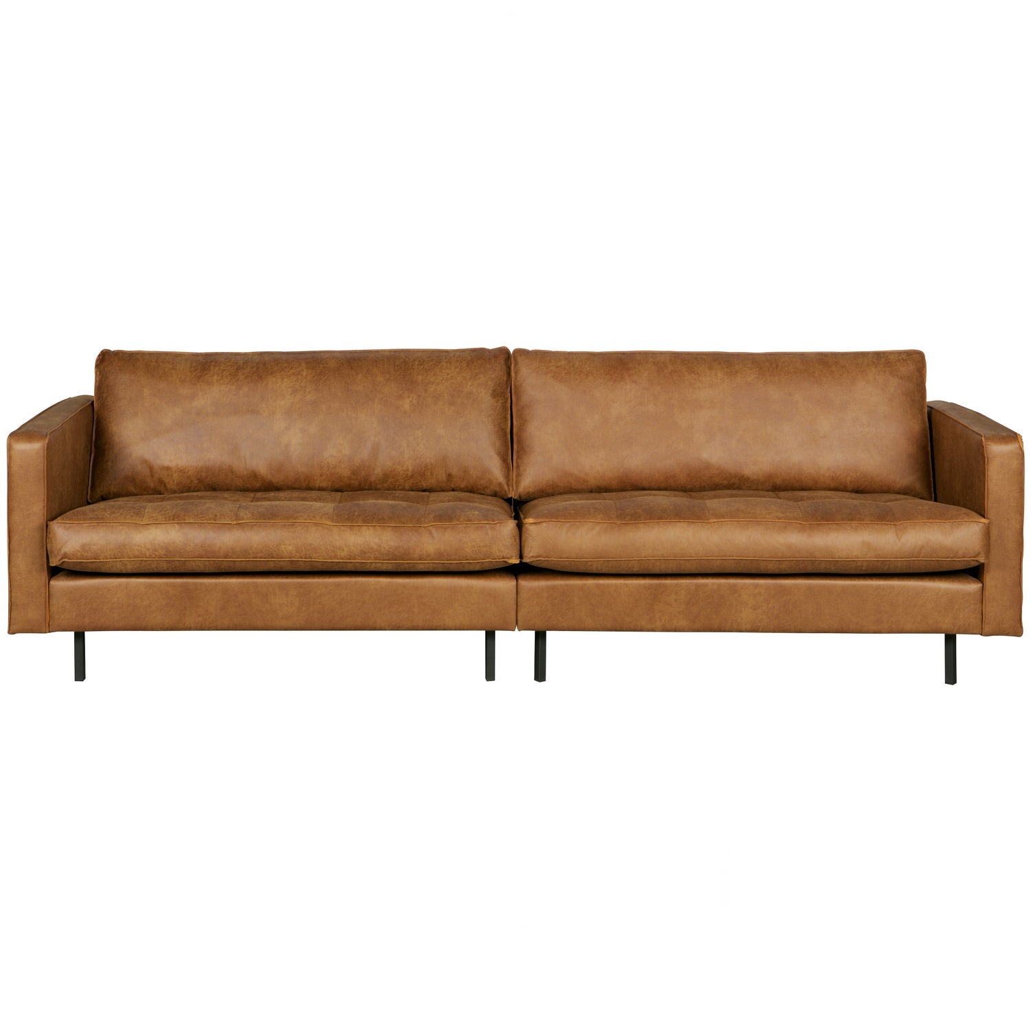 RODEO CLASSIC SOFA 3-SEATER ECO LEATHER COGNAC