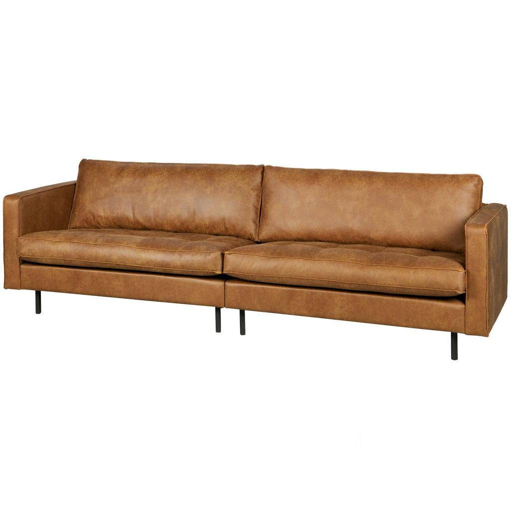 RODEO CLASSIC SOFA 3-SEATER ECO LEATHER COGNAC