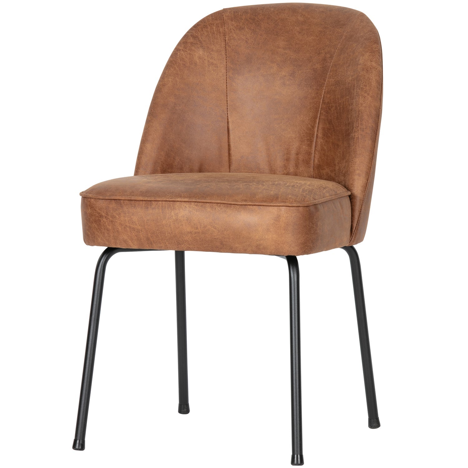 VOGUE DINING CHAIR ECO LEATHER COGNAC