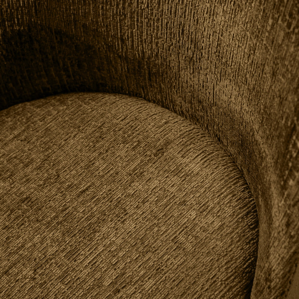 VOGUE DINING CHAIR STRUCTURE VELVET BRASS
