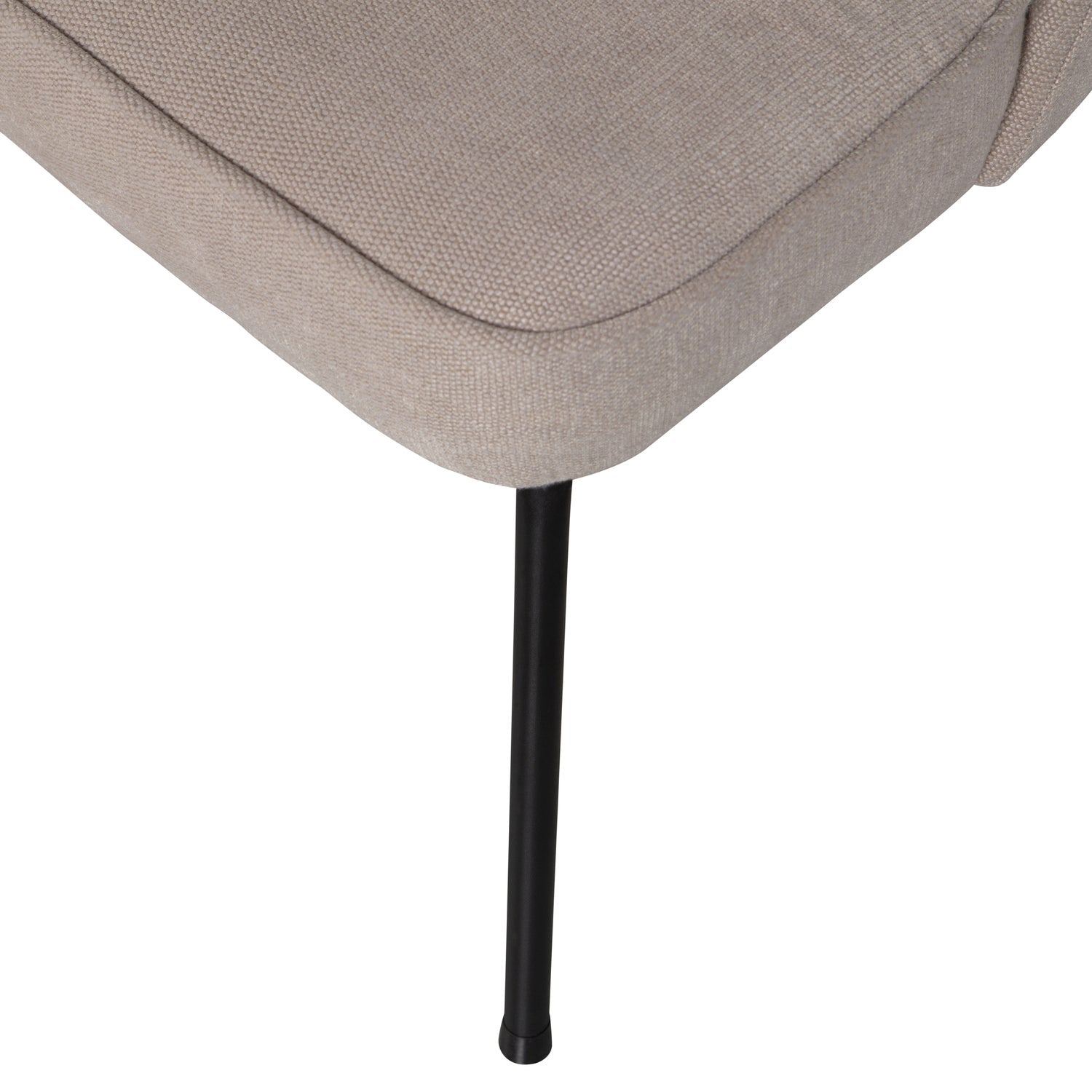 VOGUE DINING CHAIR WOVEN FABRIC SAND