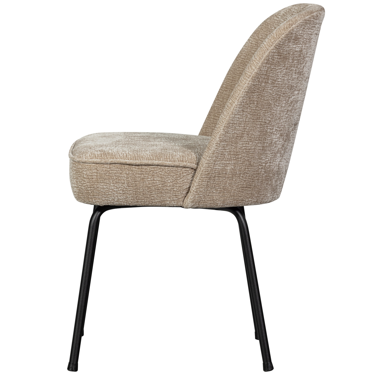 VOGUE DINING CHAIR 3D CHENILLE SAND