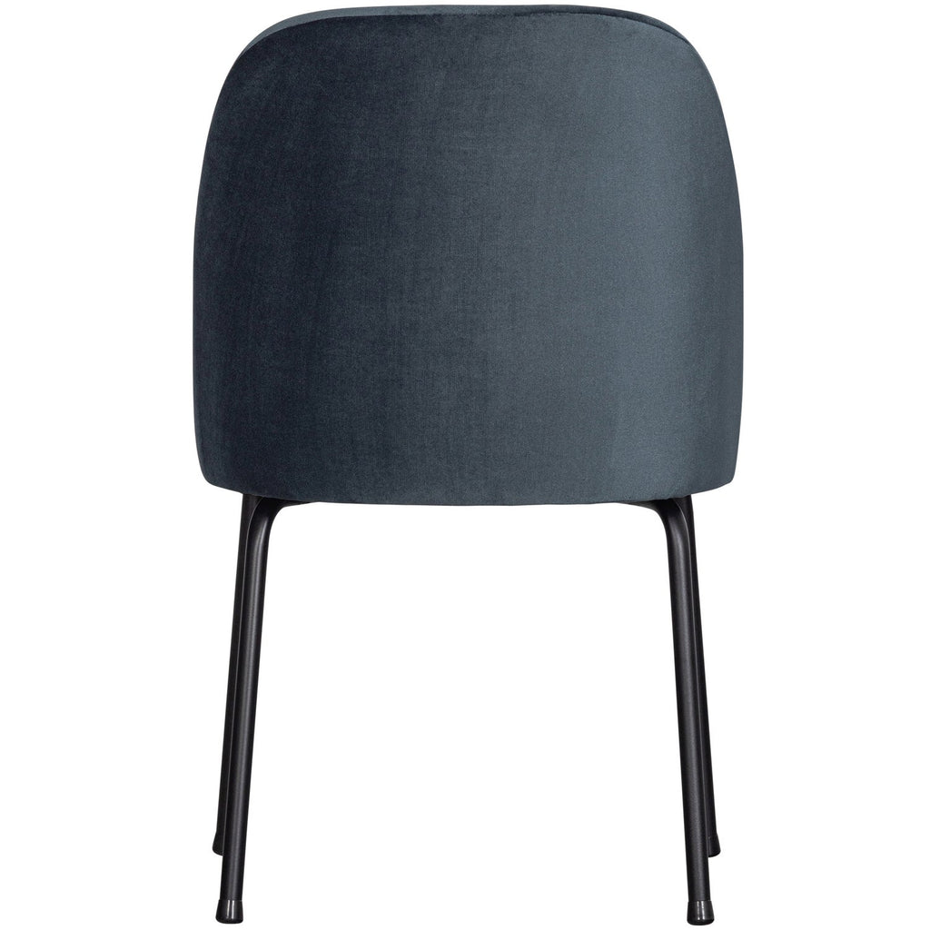 VOGUE DINING CHAIR VELVET BLUE