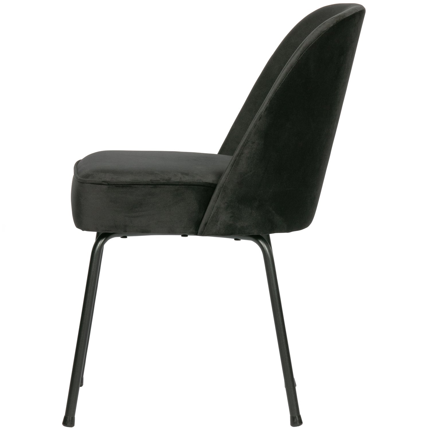 VOGUE DINING CHAIR VELVET BLACK