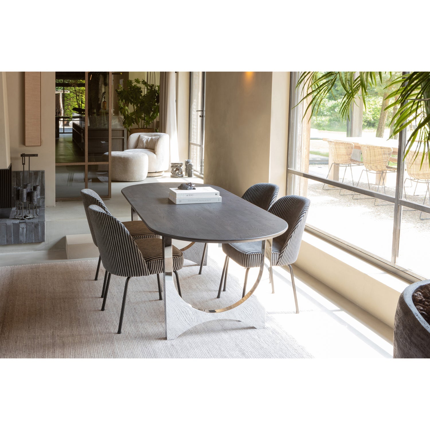 ZAANDAM DESIGN LEG METAL CHROME