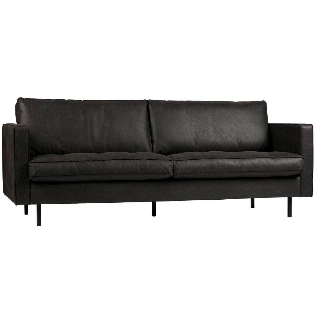 RODEO CLASSIC 2.5-SEATER SOFA ECO LEATHER BLACK